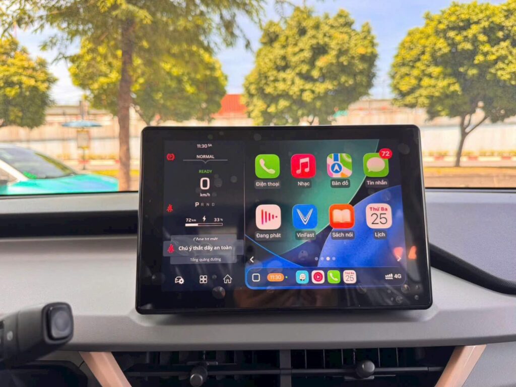Màn Hình kết nối Apple Carplay trên VF3 Tiêu chuẩn 2